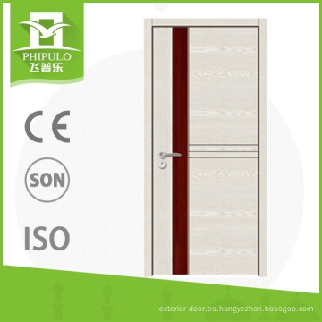 Puerta de madera maciza de diseño de puerta principal corredera china para decorar casas